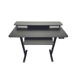 ROCELCO 55" Adjustable Electric Full Standing Desk (Black)