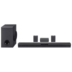 LG Refurbished (Fair) - Sqc4R 220-Watt 4.1 Channel Sound Bar With Wireless Subwoofer & Rear Speakers