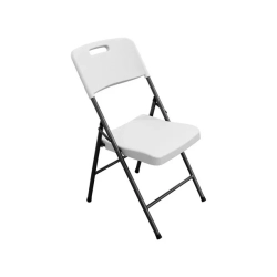 MEHIAZ Resin Folding Chair, Foldable Plastic Side Chair, Easy to Store