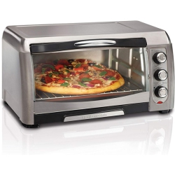 HAMILTON BEACH 35 X 44.5 X 22 Cm Oven 31340C 6 Slice Model Stainless Steel
