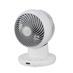 MIDEA Table Desktop 6" Air Circulator Fan Oscillation 3D Programmable With Remote Control Fg15-23Jrl