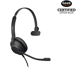 Open Box - Jabra Evolve2 40 On-Ear Passive Noise Cancelling Headsets with Microphone (24189-899-899)