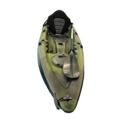 FEARLESS ADVENTURE - Shine 10 Ft. Sit On Kayak (Army Camo) In Black