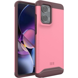TUDIA Merge Moto G Stylus 5G 2024 Case Dual Layer - Smokey In Pink