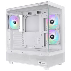 Thermaltake View 270 Plus TG ARGB Mid-Tower ATX Computer Case - Black