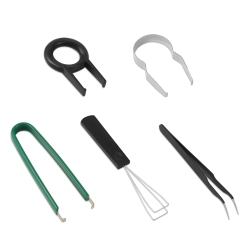 HLD Set Of 5PCs Keyboard Cleaning Kit, Keycap Remover Key Switch Puller Keycap Puller Kit With Keycap Tweezers for Hot Swappable Mechanical Keyboards