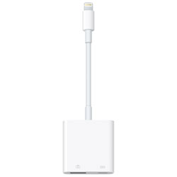 Adaptateur D'appareil Photo Lightning Vers Usb-3 D'apple Avec Adaptateur D'alimentation Usb (Mx5J3Am/a)