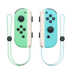 NINTENDO Refurbished (Good) Switch Original Left And Right Joy-Con Controllers - Animal Crossing Horizons - Special Edition