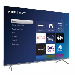 PHILIPS Openbox - 55" Class 7900 Series 4K Qled Ultrahd Roku Smart Tv (55Pul7973/f7)