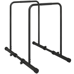 SOOZIER Push Up Bars, Adjustable Dip Station Parallel Bars With 6 Width And 2 Height Levels for Home Gym Fitness Workout