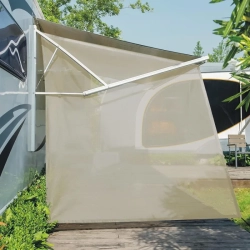 DULEPAX Second Generation Rv Awning Side Shade - 9'x7' Screen for Improved Shade And Privacy, Universal Fit