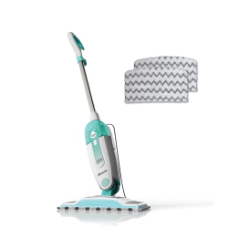 SHARK S1000 Steam Mop With 2 Dirt Grip Pads, Lightweight, Safe for All Sealed Hard Floors Like Tile, Hardwood, Stone