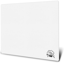 SKYPAD Glas 3.0 Xl Gaming Mouse Pad With Cloud Logo | Professional Large Mouse Mat | 400 X 500 MM | In White