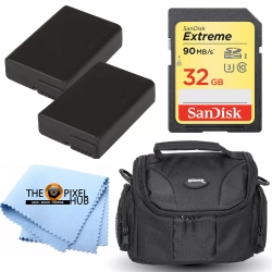 ULTIMAXX Battery Accessory Bundle Kit for Nikon D3200 D3400 D3500 D5100 D5200 D5300 D5600