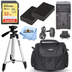 ULTIMAXX Accessory Bundle With Tripod for Nikon D3400 D3500 D5100 D5200 D5300 D5500 D5600