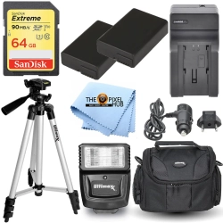 ULTIMAXX Essential Accessory Bundle for Nikon D3400 D3500 D5100 D5200 D5300 D5500 D5600