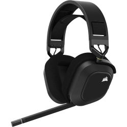 CORSAIR Hs80 RGB Wireless Premium Gaming Headset With Dolby Atmos Audio (Low-Latency, Omni-Directional Microphone)