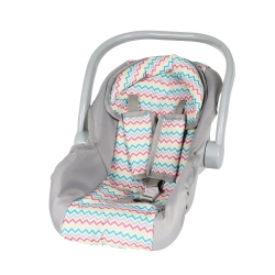 ADORA Zig Zag Rainbow Car Seat