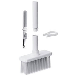 HLD Cleaning Soft Brush Keyboard Cleaner 5-In-1 Multi-Function Computer Cleaning Tools Kit - Keycap Puller for Bluetooth Earphones Laptop Airpods Pro