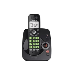 VTECH Refurbished (Excellent)- Dect 6.0 Cordless Answering System With Caller Id/call Waiting, Cs6224-11 (Black), Cs6224-11