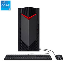 Acer Nitro N50 Gaming PC - Black/Red (Intel Core i5-14400F/16GB RAM/512GB SSD/GeForce RTX 3050/Win11)