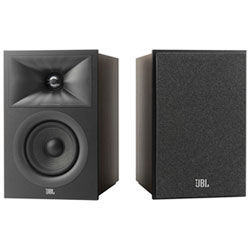 JBL Stage240B 4.5" Bookshelf Speaker - Pair - Latte