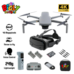THE BIGLY BROTHERS New Release Walker-Air Mini Se Fpv Drone, Intelligent Voice Control, One Throw Fly, 48Mp Camera, 4Km Range, 3-Axis Gimbal, Gps