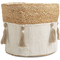 CRANE Cotton + Jute Storage Bin