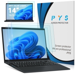 HLD 3-Pack 14 Inch 16:9 Laptop Screen Protector - Anti Light And Anti Glare Filter, 14” Screen Protector Compatible \w Dell HP Envy X360 Asus