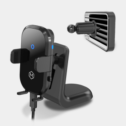MIGHTY MOUNT Fast Wireless Car Charger Mount - Grip Cradle (Auto Scan Version 2.0 )