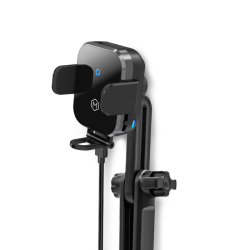 MIGHTY MOUNT Fast Wireless Car Charger Cup Holder Phone Mount - Mini Grip Cradle Version 2.0