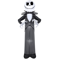 GEMMY Industries Airblown® Inflatable Halloween -Jack Skellington W/opp Fan-Giant-©Disney 120