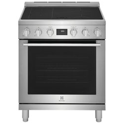Cuisinière À Induction Autonome Avec Convection Véritable 4,6 Pi³ 30 Po D'electrolux (Ecfi3068As) - Inox