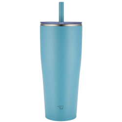 ZOJIRUSHI Sx-Ha89H-Gm Stainless Tumbler With Straw 30 Ounces In Aqua Green