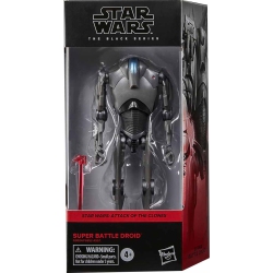 STAR WARS The Series 6 Inch Action Figure (2024 Wave 3B) - Super Battle Droid In Black