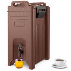 COSTWAY 1 PCs Insulated Beverage Server/dispenser 5 Gallon Hot & Cold Drinks With Handles Coffee