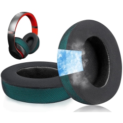 HLD Cooling Gel Replacement Ear Pads Cushions for Beats Studio 2 & Studio 3 Wired & Wireless Headphones, Earpads \w High-Density Noise Isolation