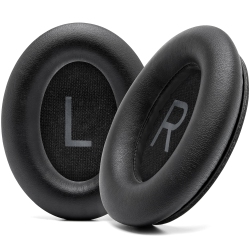 HLD Extra Thick Replacement Ear Cushions for Bose Qc45 (Quietcomfort 45) Headphones | (Black)