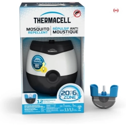 THERMACELL E-Series Rechargeable Patio Shield: 20’ Mosquito Protection, 12-Hour Refill, No Spray Or Scent