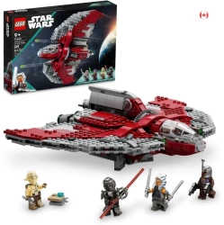 LEGO Star Wars Ahsoka Tano’S T-6 Jedi Shuttle 75362: Ahsoka Tv Series Inspired Playset With Buildable Starship And 4 Figures