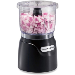 HAMILTON BEACH Electric Vegetable Chopper 350 Watts In Black