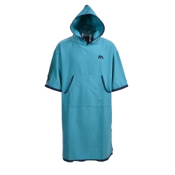 AQUA MARINA - Micro-Fabric Change Poncho (Aqua) - Medium In Multicolor