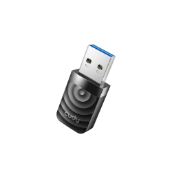 CUDY Wu1300S Ac1300 Wi-Fi USB 3.0 Adapter | 5Ghz/2.4Ghz, for Desktop/laptop, Compatible With Windows 7/8/8.1/10/11, Mac Os 10.6～10.15.3, Linux