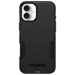 OtterBox Commuter Fitted Hard Shell Case with MagSafe for iPhone 16 Plus - Black