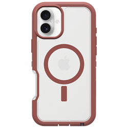 Étui Rigide Ajusté Defender Xt D'otterbox Avec Magsafe Pour Iphone 16 Plus - Rouge Et Blanc Dust Bowl
