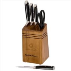 CRAFTKITCHEN 6 Piece Cutlery / Knife Block Set