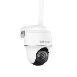 REOLINK Smart 4K 8Mp Wireless 4G Lte Pt Battery Camera With Color Night Vision, Pan Tilt, Go Pt Ultra