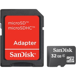 SANDISK Microsdxc Class 4 Without Adapter (32GB) (Sdsdqm-032G-B35) -Brand New