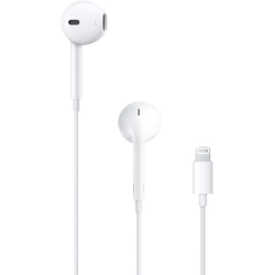 APPLE Earpods With Lightning Connector – Wired Earbuds With Built-In Microphone And Remote for Music, Calls, And Volume Control
