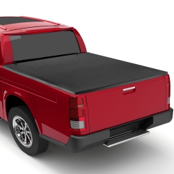 COSTWAY 5.8Ft Soft 4-Fold Tonneau Cover for 14-23 Chevy Gmc Silverado Sierra 1500